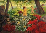 Paul Ranson The Bathing Place(Lotus) Sweden oil painting artist